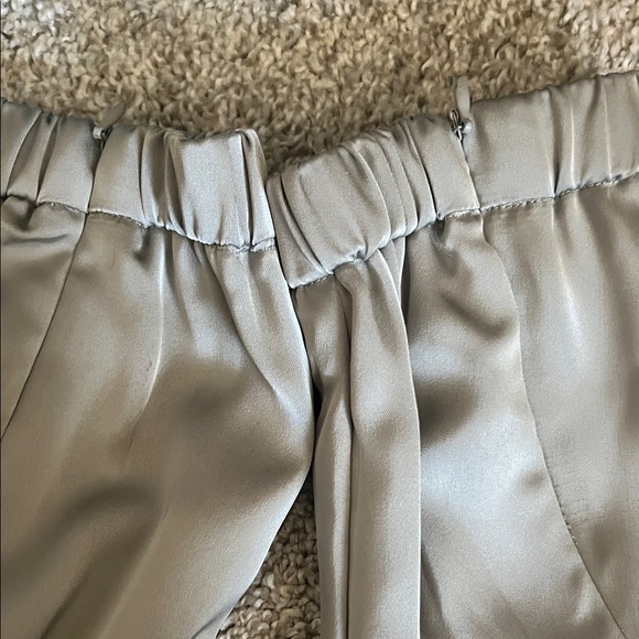 Crescent Women's Gray Satin finish Joggers - Picture 6 of 8